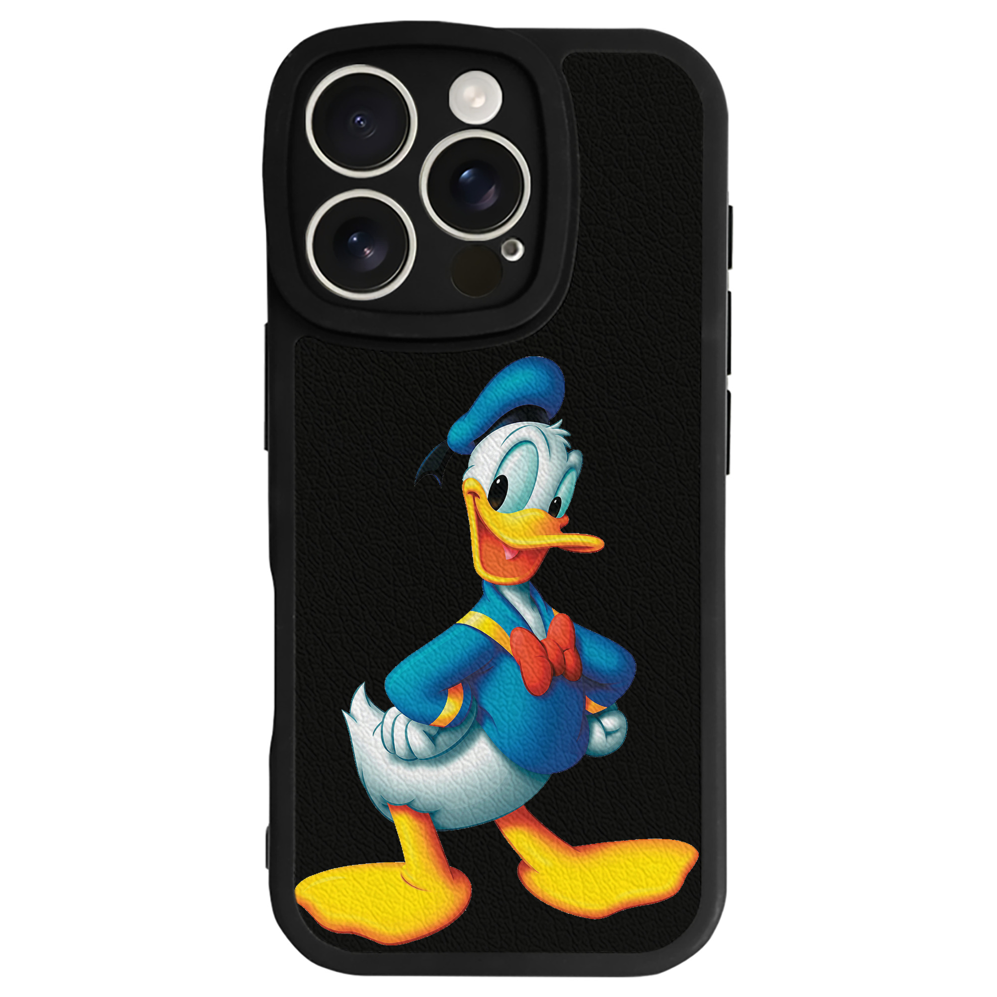 （画像用） ミッキーマウス Mickey Mouse 【iPhone 16シリーズ対応】シリコンスマホケース（レザー調） 材質：シリコン